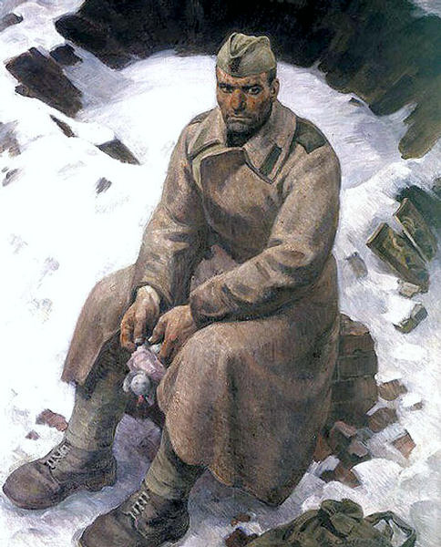 Y. Sirotenko. Soldier