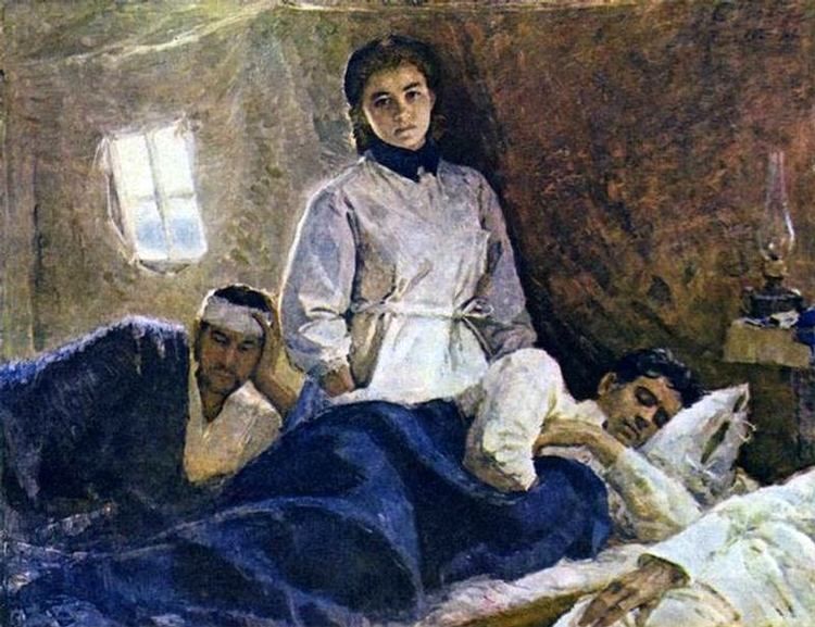 S. Uranova. Nurse Natalia Michaliova