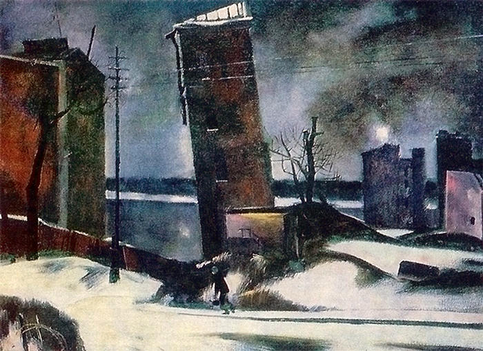 A. Mylnikov. Leningrad, 1941