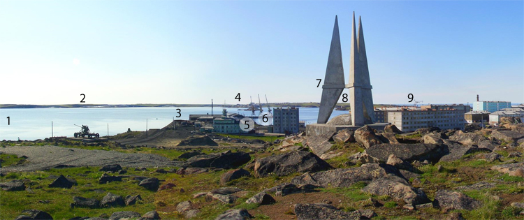 Panorama of Port Dikson in 2008