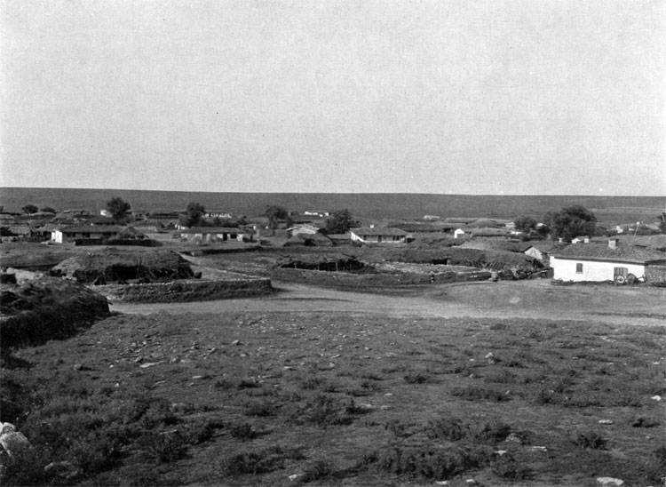 Hadji-Bulat village and heights, where the last stage of the battle took place